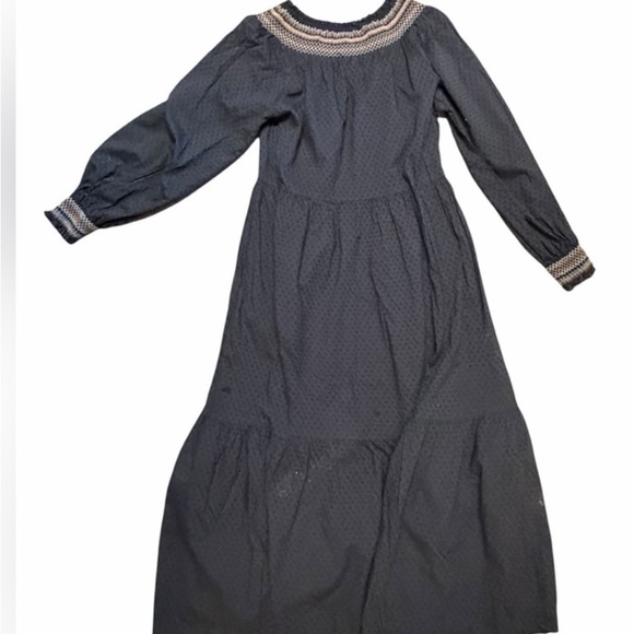 Universal Thread Charcoal Long Sleeve Dress - Picture 2 of 3